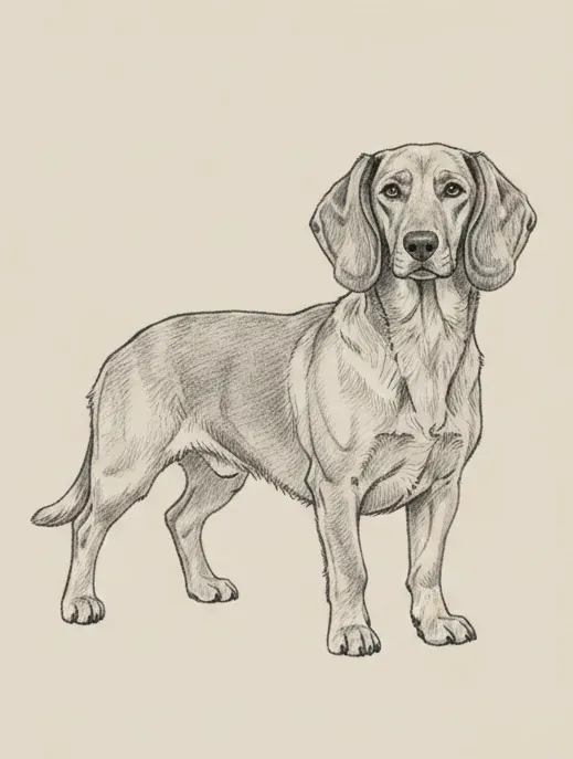 Dachsbracke de los Alpes